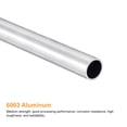 thumbnail image 3 of Tubo de aluminio 6063 de 16 mm de diámetro exterior, 13 mm de diámetro interior y 400 mm de longitud para proyectos industriales de bricolaje, 3 of 5