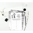 thumbnail image 4 of Inkdotpot Baby Shower Game Set Of 50 BabyAlphabetABCGame Giraffe Jungle Animals Party Supplies, 4 of 6