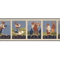 thumbnail image 2 of Birdie Aigle par Papier Peint Bordure Design Rétro, Rouleau 15' x 9", 2 of 3
