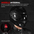 thumbnail image 3 of Casco Cerrado Motociclista Onof  MH5889 Cerrado Negro Deportivo Certificacion DOT - M, 3 of 9