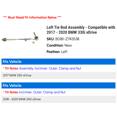 thumbnail image 2 of Left Tie Rod Assembly - Compatible with 2017 - 2020 BMW 330i xDrive 2018 2019, 2 of 2