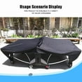 thumbnail image 4 of Misright Outdoor Indoor Table Protector All Weather Resistant Table Tennis Table Cover, 4 of 14
