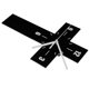 thumbnail image 4 of Reloj de pared silencioso, a pilas, novedoso, con forma de cruz, reloj de pared decorativo, 4 of 8