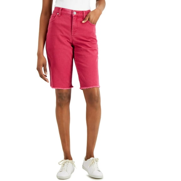 Style & Co. Womens Denim Knee-Length Cutoff Shorts