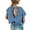 Blue1, variant on ZHOGXU Teen Girls Little Polka Dot Print Shirt Back Cutout Design Batwing Sleeve Crop Fashion Top For Junior Casual Daily Wear,Blue1,13-14 Years