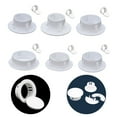 thumbnail image 3 of 40-100mm Decorative Wall Hole Cover Protective Vents Decor Cap Plastic Plug, 3 of 8