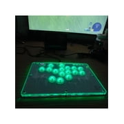 RGB Arcade Hitbox Keyboard Arcade Fighting Game Controller Keyboard for PS4/PS3/Steam/Android Switch Arcade Gameplay