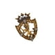 thumbnail image 5 of Broche Vintage Sunnimix Insignia Solapa Retro Animal dorado, 5 of 8