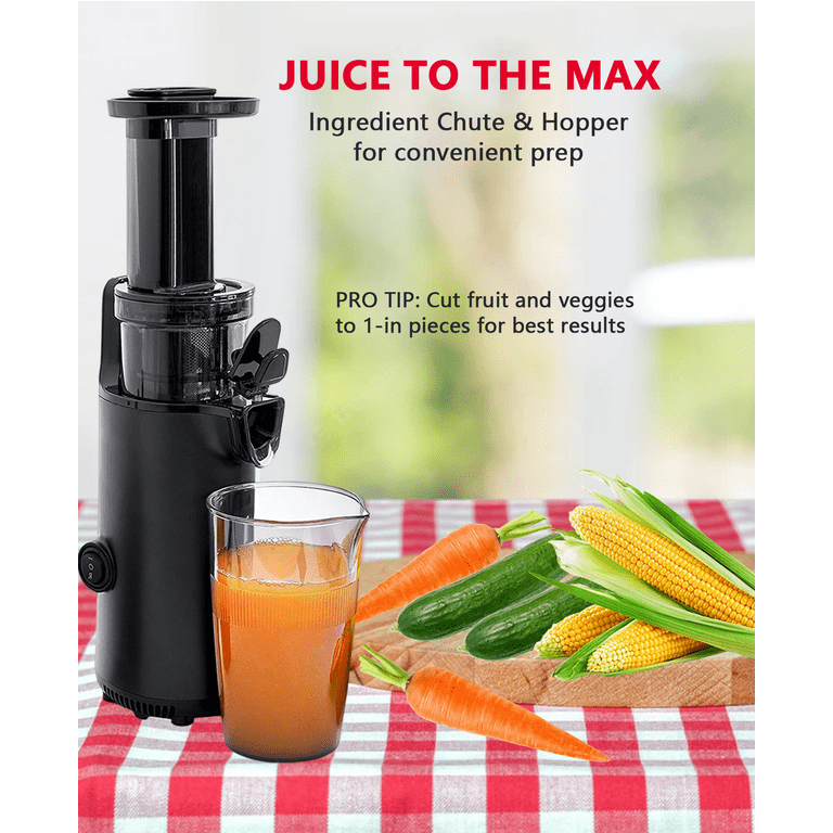 Juicer clearance with pulp