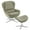 Light gray, variant on YYAo Recliners Home Theater Seating, Reclining Sofa Chair,Wood Glider and Ottoman Set with Padded Armrests and Detachable Cushion-Light Gray