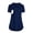Dark Blue, variant on Cute Maternity Clothes Women's Maternity Shirts V Neck Pregnancy Tops Short Sleeve Casual Workout Tees Mama Clothes L,Red
