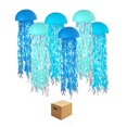 thumbnail image 1 of 6pcs Fiesta En El Océano Con Farolillos De Papel De Medusas Lab.G Azul, 1 of 5