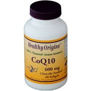 Healthy Origins CoQ10, Kaneka Q10, 100% Natural, 600mg, 60 CT