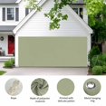 thumbnail image 2 of Sage Green Garage Door Cover Banner 7 x 16 FT, Farmhouse Sage Green Decor Garage Door Curtains Backdrop with Grommets for Indoor Outdoor Wall Party Porch Yard Decorations Background, 2 of 9