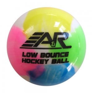A&R Sports Low Bounce Hockey Ball  Tie-Dye