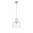 thumbnail image 2 of 22601-PN Millennium Lighting Santorini - 1 Light Pendant-13 Inch Tall and 11 Inch Wide-Polished Nickel Finish, 2 of 6
