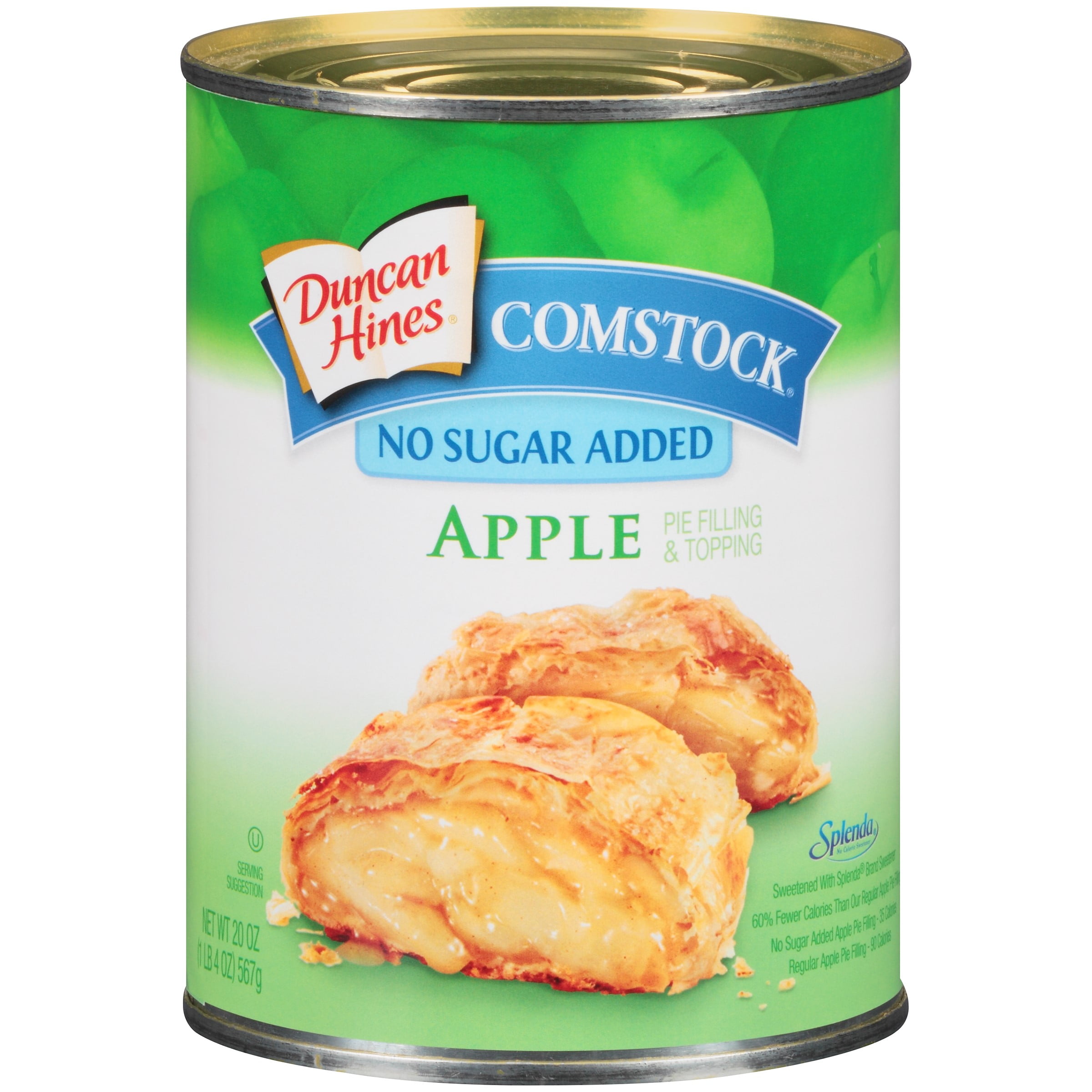 Comstock No Sugar Added Apple Pie Filling Or Topping, 20 oz by Pinnacle Foods
