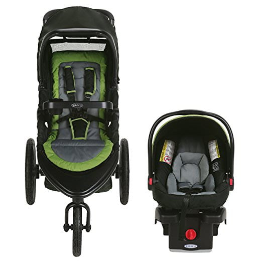 Graco Baby RoadMaster Jogger Travel System Stroller w/ Infant Car Seat Spencer 