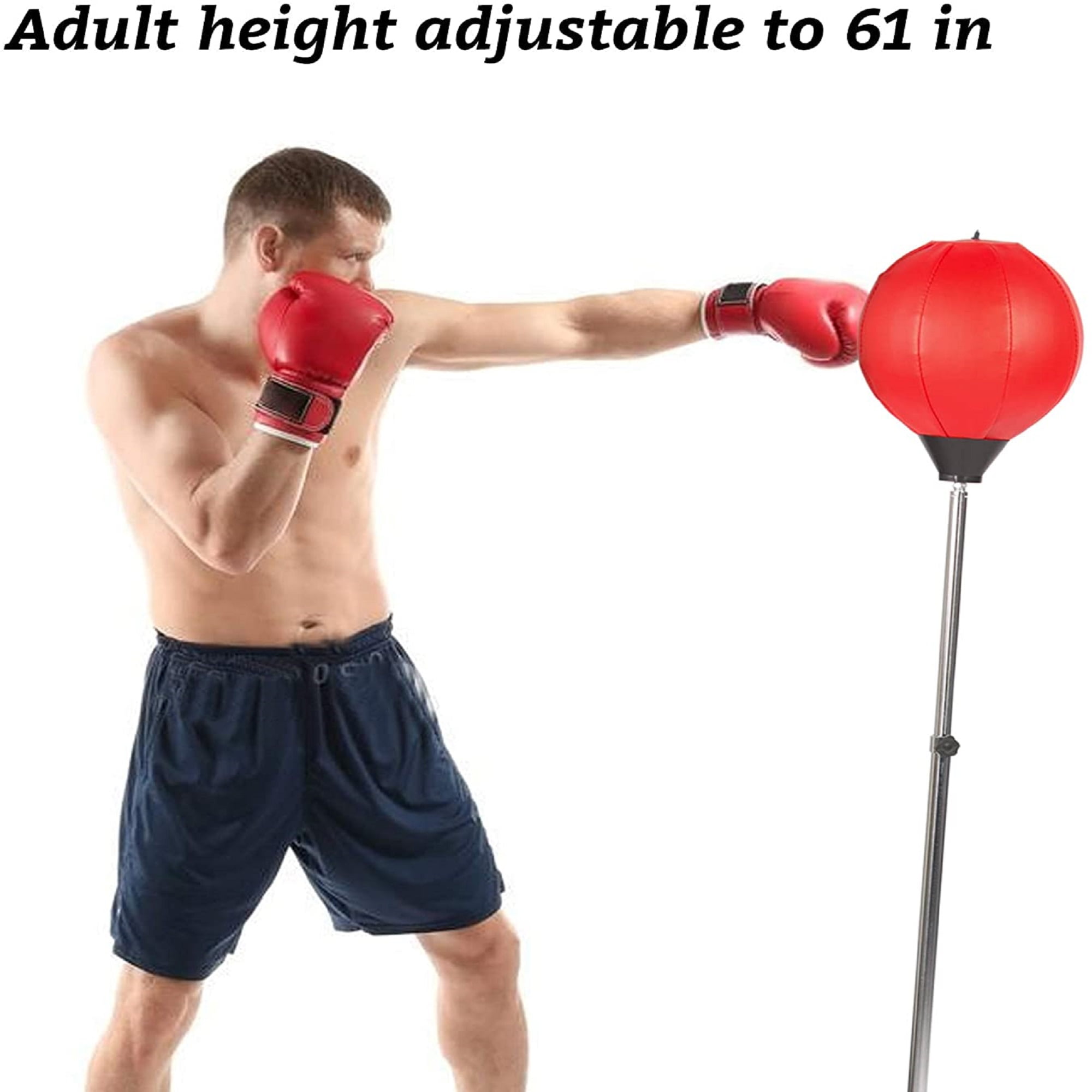 Speed Bag Boxing for Home Office Punching Ball for Boxing Relief Stress Boxing Reflex Ball Great for Training Punching Ball Set Adults Kids Punching Ball for Toddlers Speed Bag Boxing for Home Office Punching Ball for Boxing Relief Stress Boxing Reflex Ball Great for Training Punching Ball Set Adults Kids Punching Ball for Toddlers