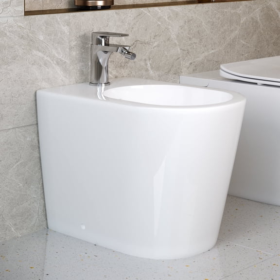Handheld Bidet Sprayer for Toilet, Hot & Cold Water Control, Stainless Steel Nozzle, Easy Install Bathroom Bidet