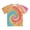 Yellow, variant on LIIPEE Men T Shirts Casual Crew Neck Short Sleeve Spiral Stripe Printed T Shirt Male Colorful Tie Dye Fashion Tees Comfortable Soft Breathable Daily Clothing,Purple,L