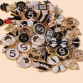 thumbnail image 2 of Leslie, 10 Uds., abalorios de sombrero con lazo y Perfume de perlas de cristal blanco para mujer, bolso, pendiente, collar, fabricación de joyería, colgante hecho a mano DIY, 2 of 5