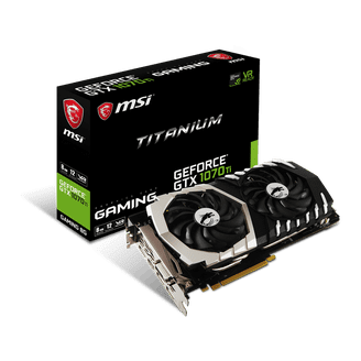 MSI GTX 1070 TI GAMING 8G - G1070TG8 - Walmart.com