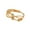 kc Gold, variant on YIEMEEN Stylish Spinner Ring for Women Anxiety Relief Rotating Beads Adjustable Open Ring Daily Wear Jewelry Piece