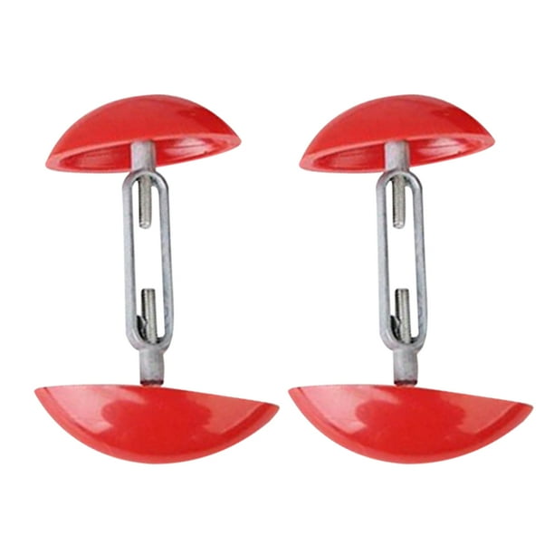 Horma ajustable de aluminio para un par de zapatos de tacón alto de piel para mujer (rojo)