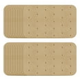 thumbnail image 1 of Multipurpose Cooking Liner, Heat Resistant Non-Stick Waterproof Perforated Parchment Paper for Air Fryer, Microwave Ovens, Easy Clean Disposable Air Fryer Liners for Kitchen (14, 1 of 5