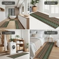 thumbnail image 5 of Red and Green Christmas Reindeer Pattern Kitchen Rugs Sets Of 3,Kitchen Runner Rugs Non Skid Washable,Decorative Kitchen Floor Mats for Kitchen,Sink,Laundry,17"x30"+ 17"x47" + 17"x59", 5 of 6