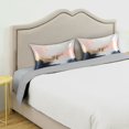 thumbnail image 3 of Yayeee Pillowcase Queen Size Set of 2 Satin Wrinkle Resistant Pillow Case, Abstract Landscape, 3 of 7
