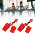 thumbnail image 1 of Clé de Sécurité pour Tapis Roulant, 2 Pcs Clip Fort Facile à Installer Interrupteur de Sécurité Automatique pour Tapis Roulant Léger pour Gym, 1 of 7