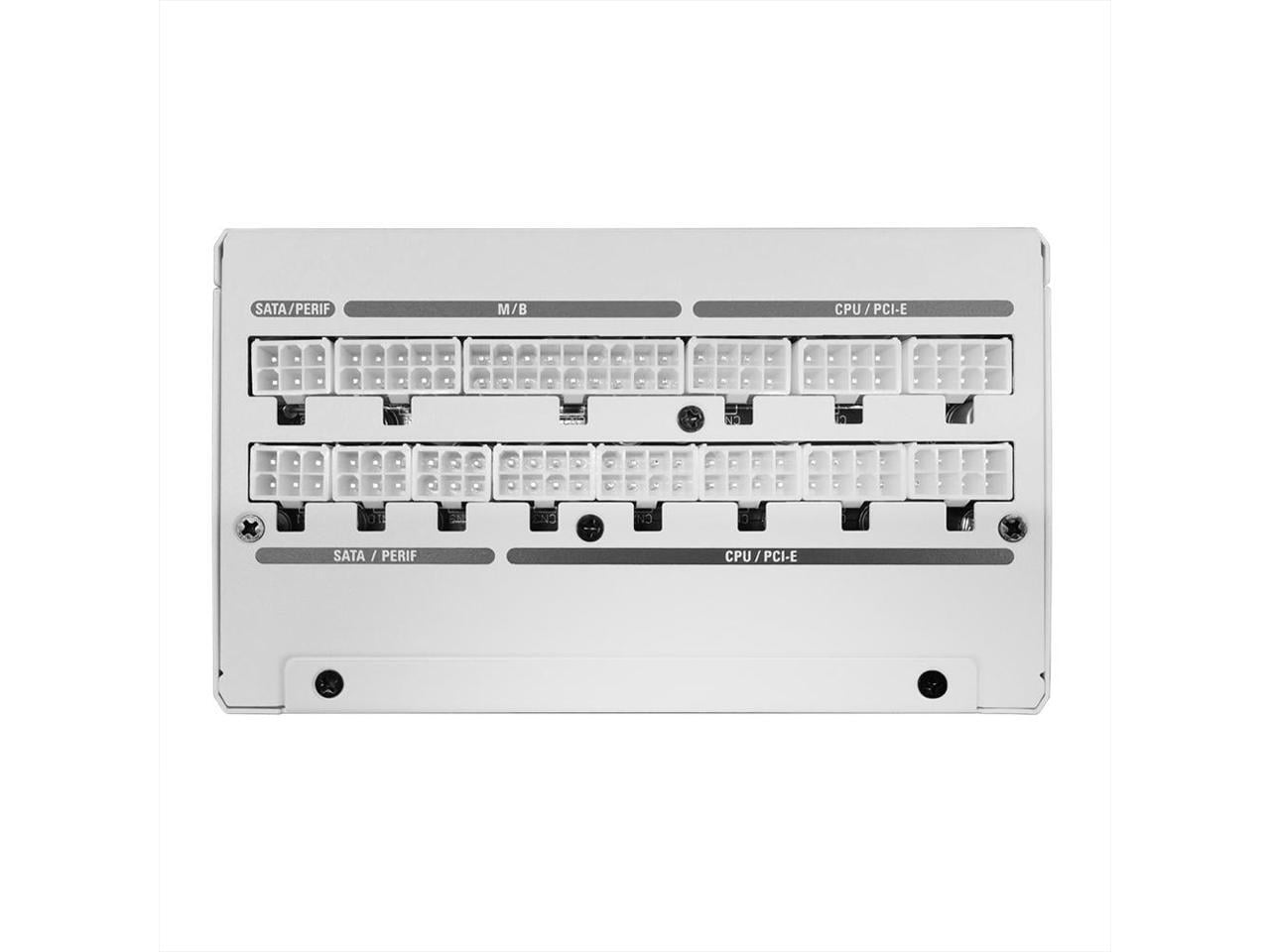 Super Flower Leadex VII XG 850W 80+ Gold White, Cybenetics Platinum, Full Modular, ATX 3.1 & PCIe 5.1,12VHPWR Cable (2x8pin-16pin native cables) , Power Supply, FDB Fan, SF-850F14XG, White version