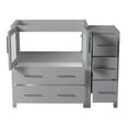 thumbnail image 3 of Fresca Torino 42" Gray Modern Bathroom Cabinet, 3 of 4