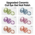 thumbnail image 4 of Gellen Kit de Esmalte de Uñas en Gel de Ojo de Gato con Imán, Juego de Esmalte en Gel con Efecto Espejo Brillante de 6x10 Ml, Gel para Uñas en Casa para Uso en Salón, 4 of 8