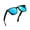 Black Frmae/Mirrored Blue, variant on Joopin Square Polarized Sunglasses Men Women Fashion UV400 Acetate Trendy Sunglasses Fashion Retro Sun Glasses