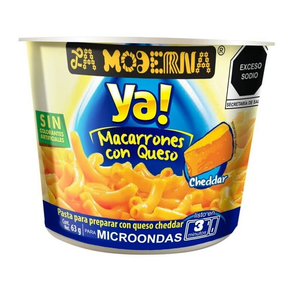 Macarrones La Moderna con queso 63 g