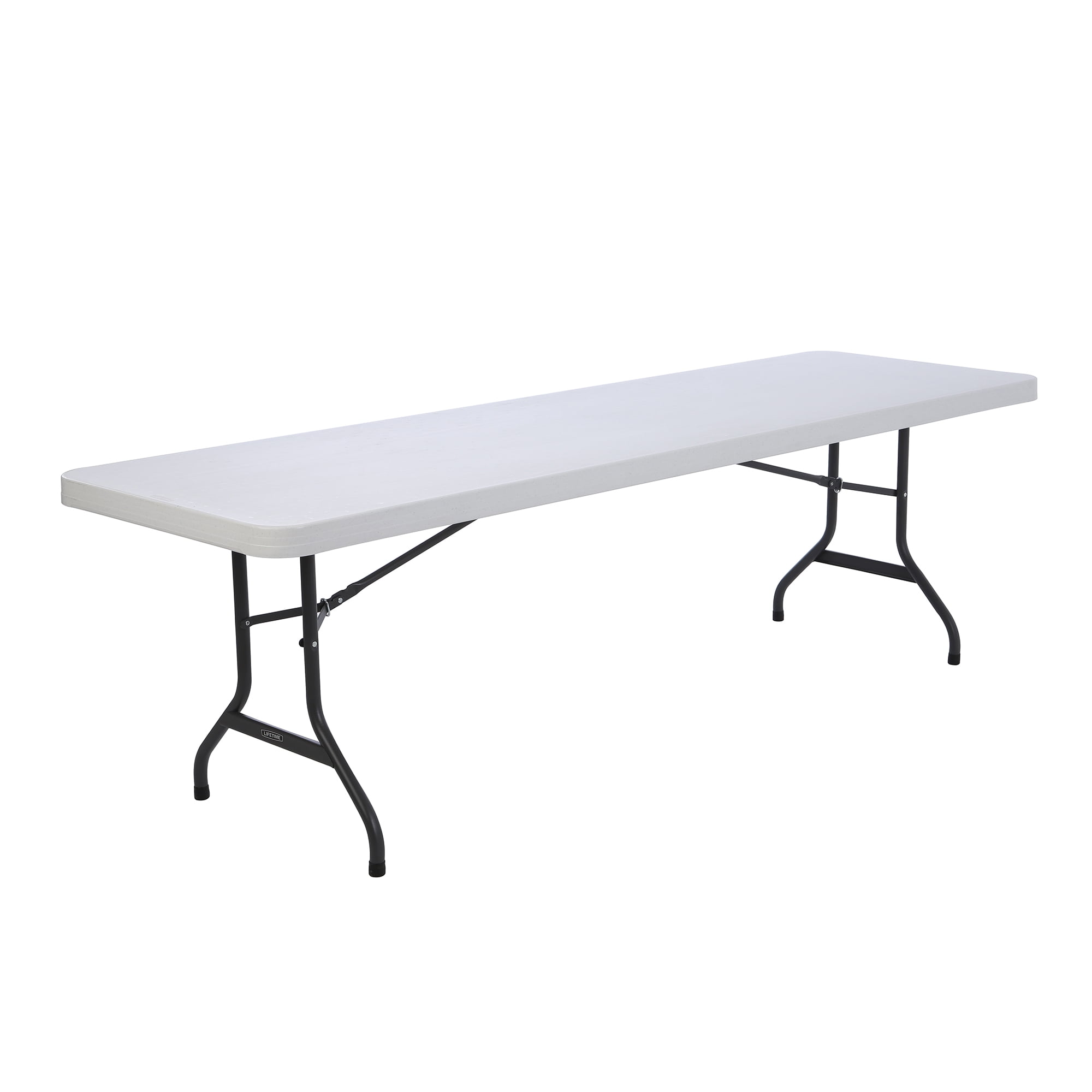 Lifetime 8 ft. Folding Tables, White, Set of 22 with Cart, Indoor