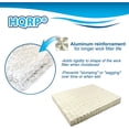 thumbnail image 4 of HQRP 2-Pack Wick Filter Compatible with Aprilaire 112, 136, 224, 225, 440, 445, 445A, 448 Humidifiers, 4 of 7