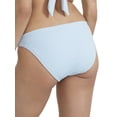 thumbnail image 2 of Women's Refresh Ribbed O-Ring Hipster Bikini Bottoms Celeste XL, 2 of 4