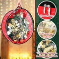 thumbnail image 5 of Tarmeek Christmas Wreath Garland Storage Bag, Transparent Christmas Wreath Storage Container, Stores Xmas Decor Holiday Artificial Wreath Storage Holder for Holiday Organization, 5 of 7