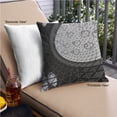 thumbnail image 2 of Ahgly Company Indoor Square Patterned Throw Pillow, 18 inch by 18 inch, 2 of 6