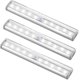 thumbnail image 1 of 3 Pack Upgraded Rechargeable 10 Led Magnetic Motion Sensor Light-SCL, 1 of 5