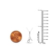 thumbnail image 2 of Imperial 1/20Ct TDW Diamond Alphabet A Pendant Necklace for Women in Sterling Silver, 2 of 2