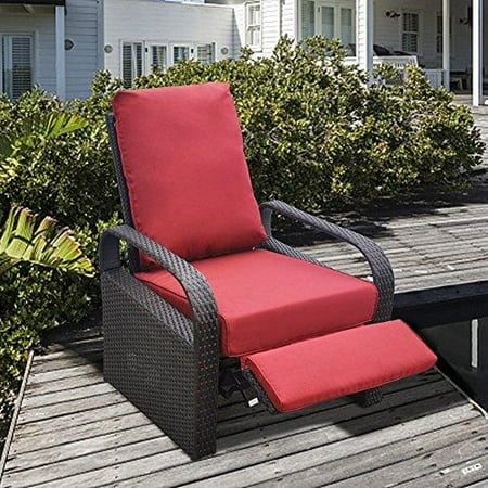 Outdoor Resin Wicker Patio Recliner Chair With Cushions Furniture Auto Adjustable Rattan Sofa Uv Fade Water Sweat Rust Resistant Easy To Assemble Canada - Outdoor Resin Wicker Patio Recliner Chair Outdoor Resin Wicker Patio Recliner Chair With Cushions Furniture Auto Adjustable Rattan Sofa Uv Fade Water Sweat Rust Resistant Easy To Assemble Canada - Outdoor Resin Wicker Patio Recliner Chair