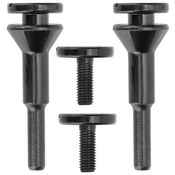 JIAHAOO 1/4 Inch Shank Metal Cut Off Wheel Mandrel for Die Grinder Drill Rotary Tools Includes 2 Arbors 4 Screws