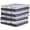 Light Gray, variant on AMOUR INFINI Terry Dish Cloths - Super Absorbent Cleaning Cloths - Set of 8 Kitchen Dish Towels - Kitchen Towels for Washing Drying Dishes (12x12 Inch, L.Grey)