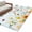 Blue Red, variant on Entryway Rug 2'x3', Easter Small Rug for Kitchen Bathroom Door Mat Indoor Entrance, Spring Watercolor Bunny Eggs Tulip Wooden Grain Teal Non-Slip Area Rugs Floor Mats Carpet Front Door Rugs