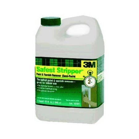 3M COMPANY 10101 Quart Paint & Varnish Remover (Best Varnish Remover For Wood)